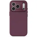 Decoded AntiMicrobial Silicone Backcover for iPhone 18/17 Pro Case (Plum)