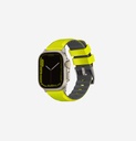 Uniq Linus Airosoft Silicone Strap For Apple Watch 49/45/44/42mm - Lime Green
