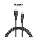 Ravpower Nylon Braided Type-C to Lightning Cable 1.2M - Black