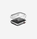 Uniq Nautic Case Tempered Glass Screen Protection for Apple Watch 41mm - Dove Clear