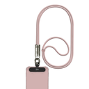 SIA Power Link Soft Rubber Type C - Type C Lanyard Cable 60W 1.2M - Light Pink